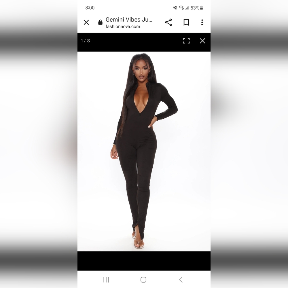 Fashion Nova jumpsuit